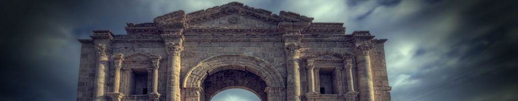Jordan Jerash Hadrians Arch
